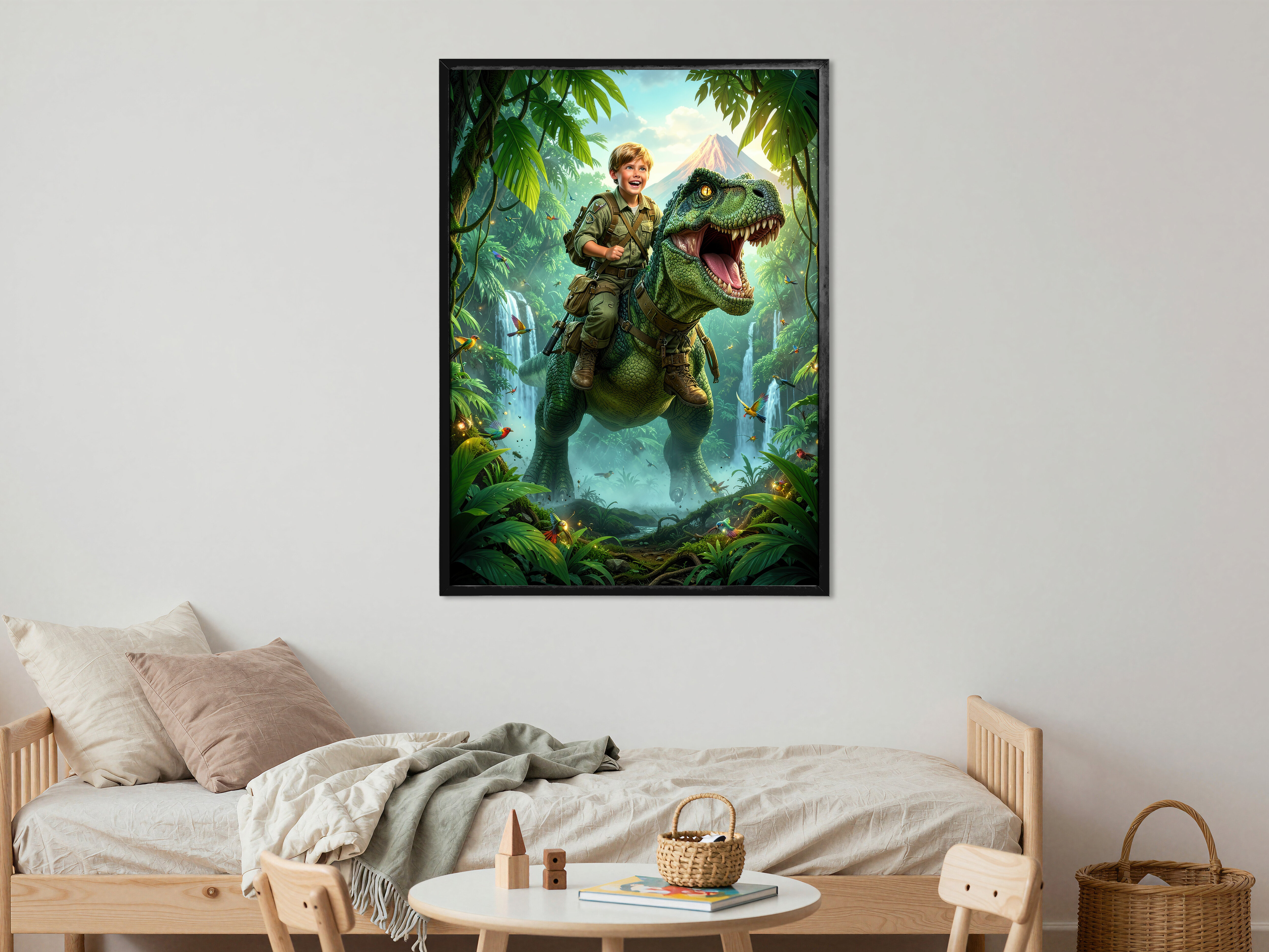 Fotoposter med AI-tryck - Barnmotiv