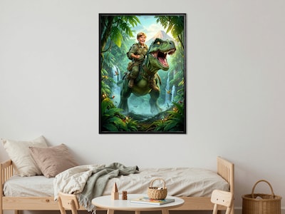 Fotoposter med AI-tryck - Barnmotiv