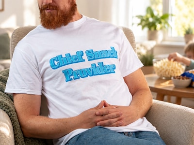 Premium T-shirt med egen text