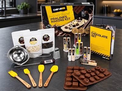 DIY-sæt til chokoladepraliner