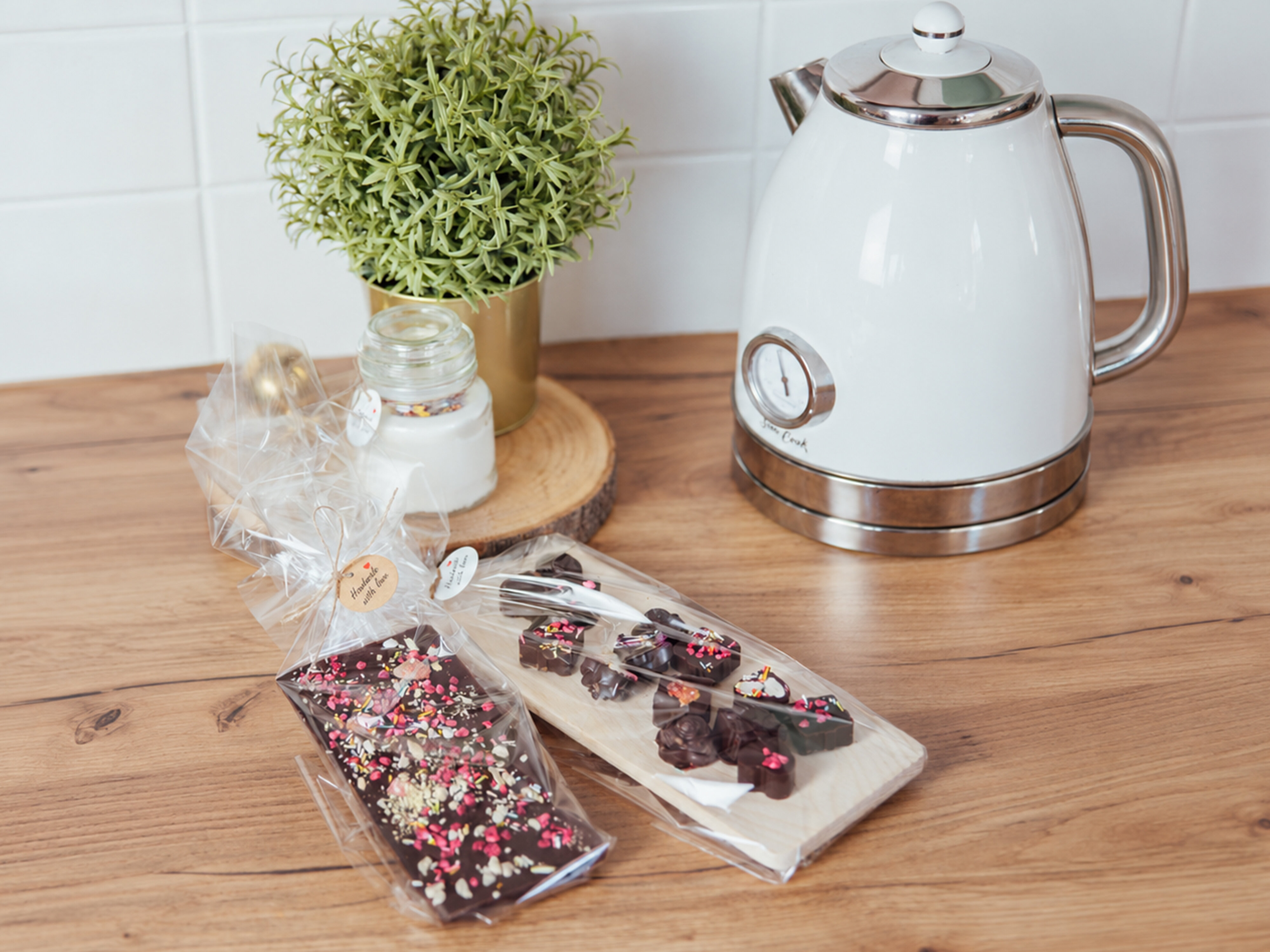 DIY-sæt til chokoladepraliner