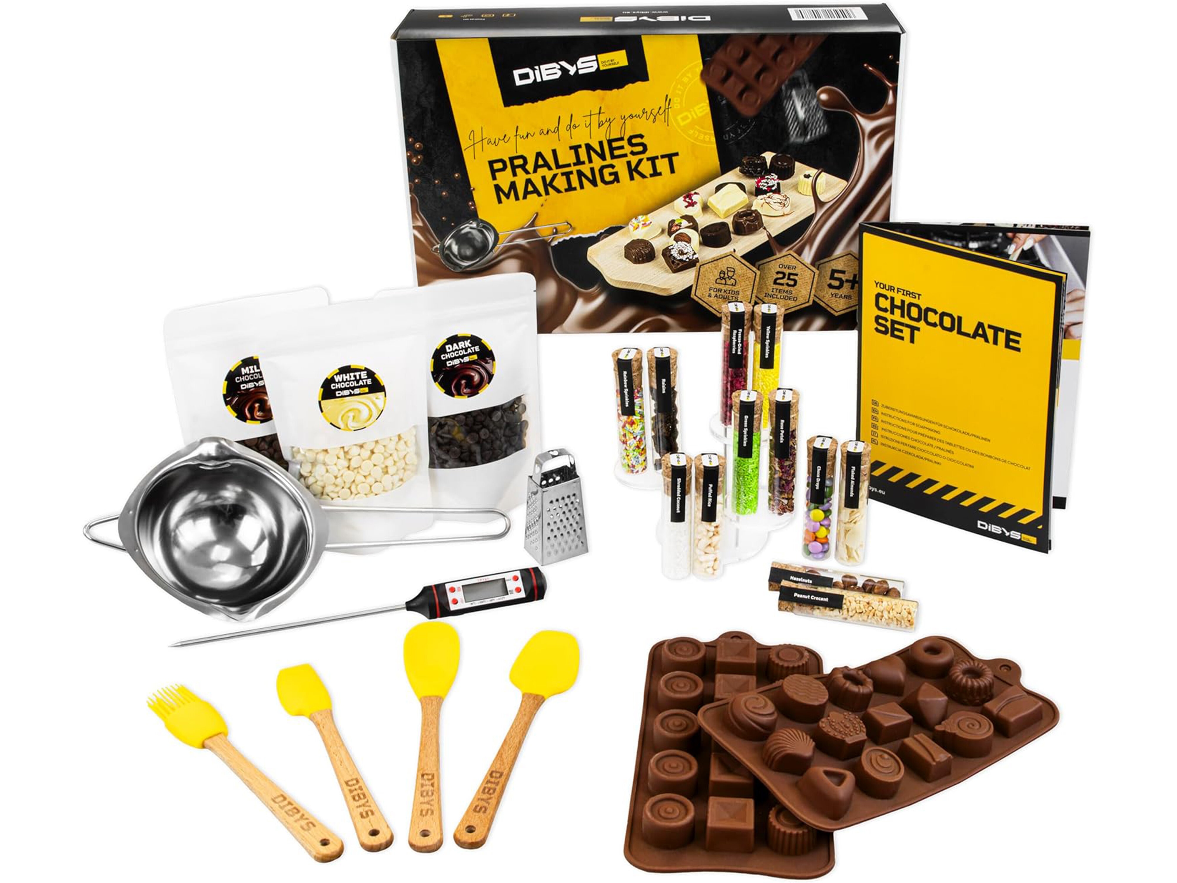 DIY-sæt til chokoladepraliner