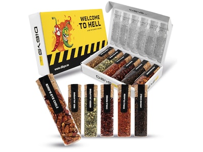 Welcome to Hell Chilisæt Gaveæske