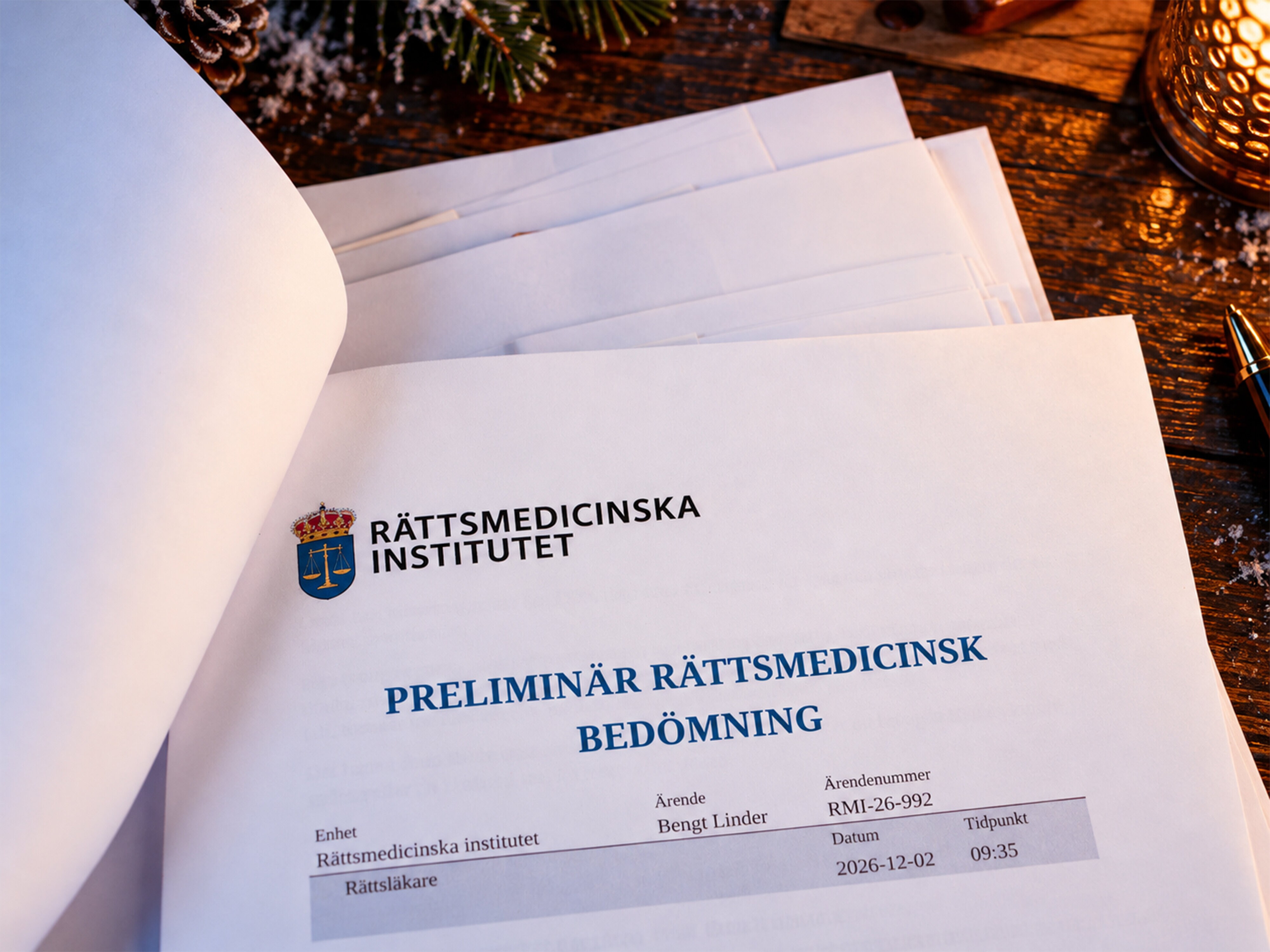 Mordgåta adventskalender: Tomtens sista rutt