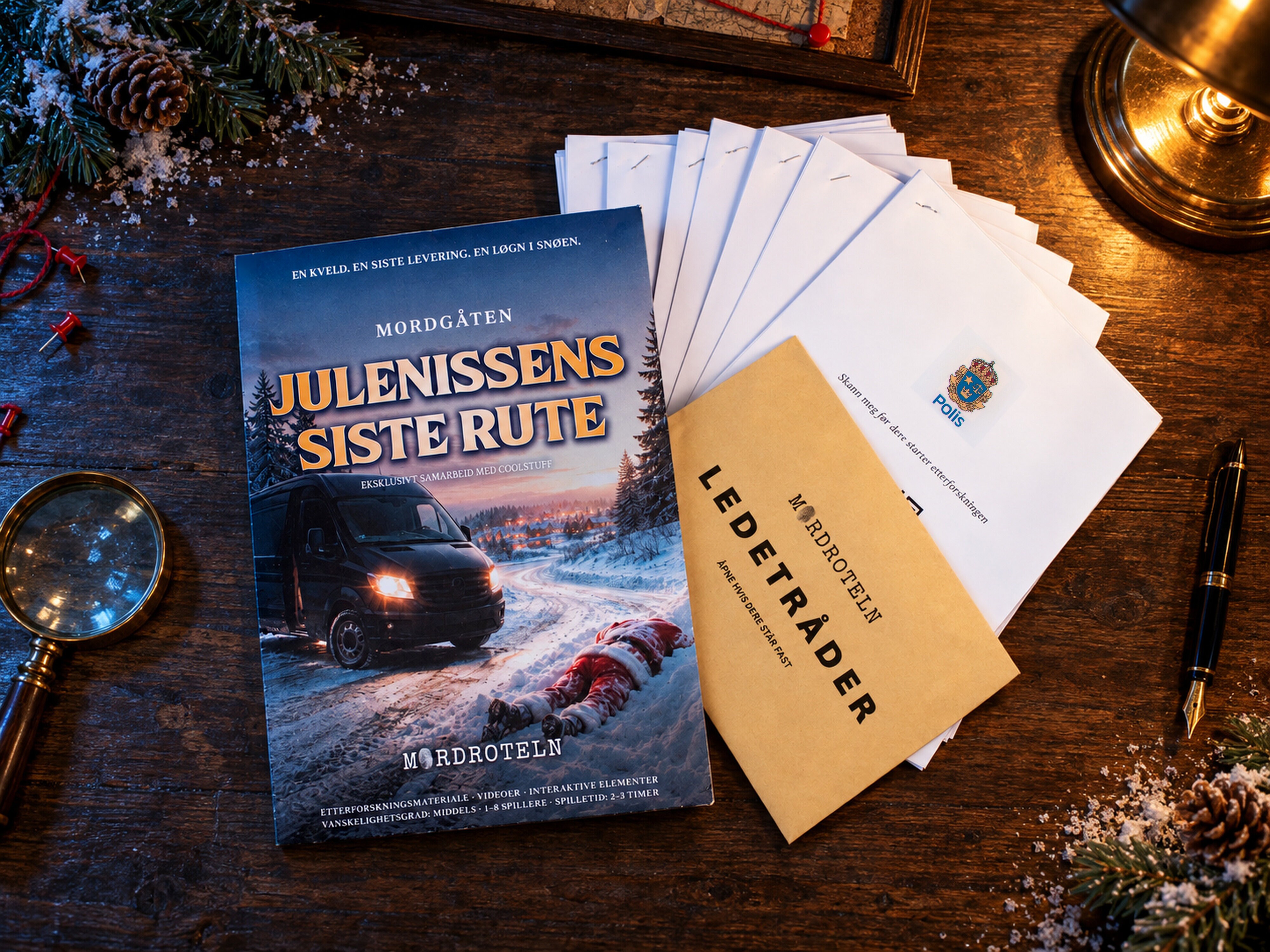 Mordgåte julekalender – Julenissens siste rute