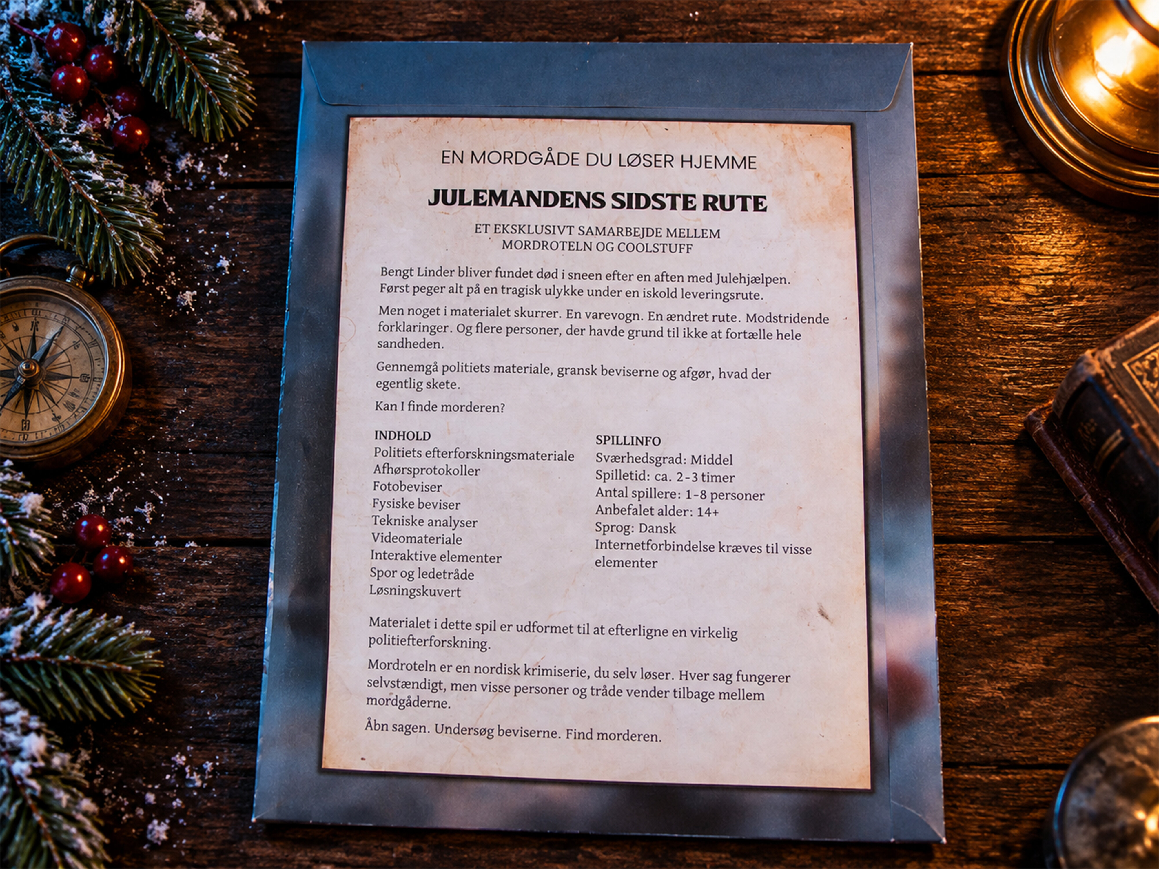 Mordgåde-julekalender: Julemandens sidste rute