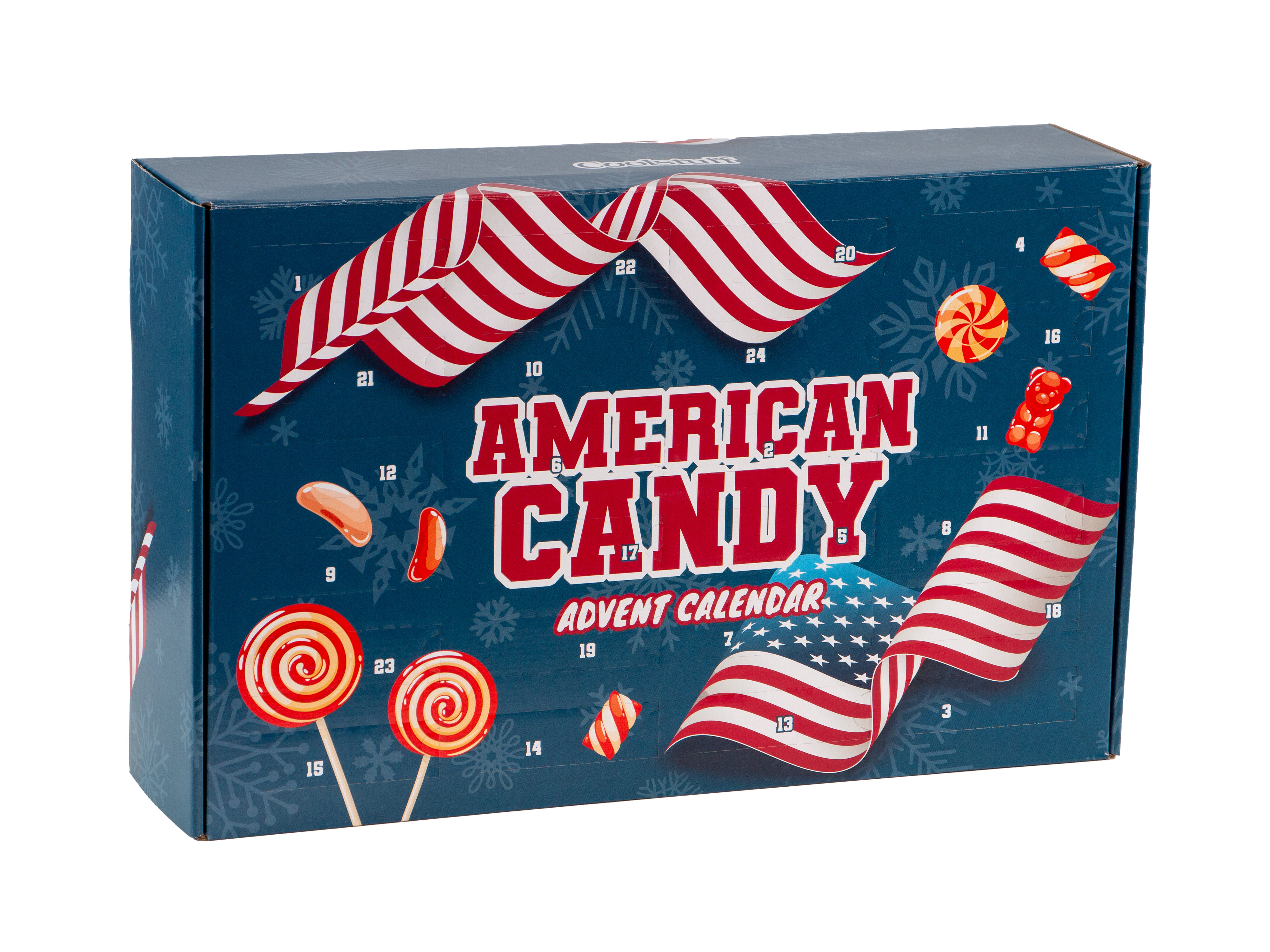 Julekalender med USA-slik
