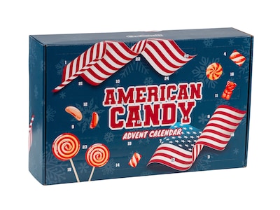 Julekalender med USA-slik