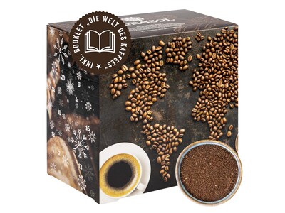 Corasol kaffekalender med malet kaffe