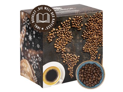 Corasol kaffekalender med kaffebönor