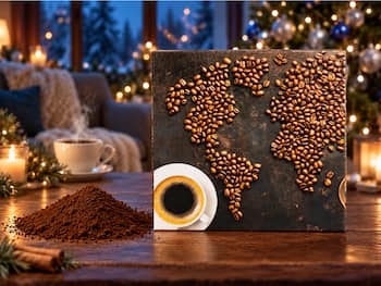 Corasol kaffekalender med malet kaffe