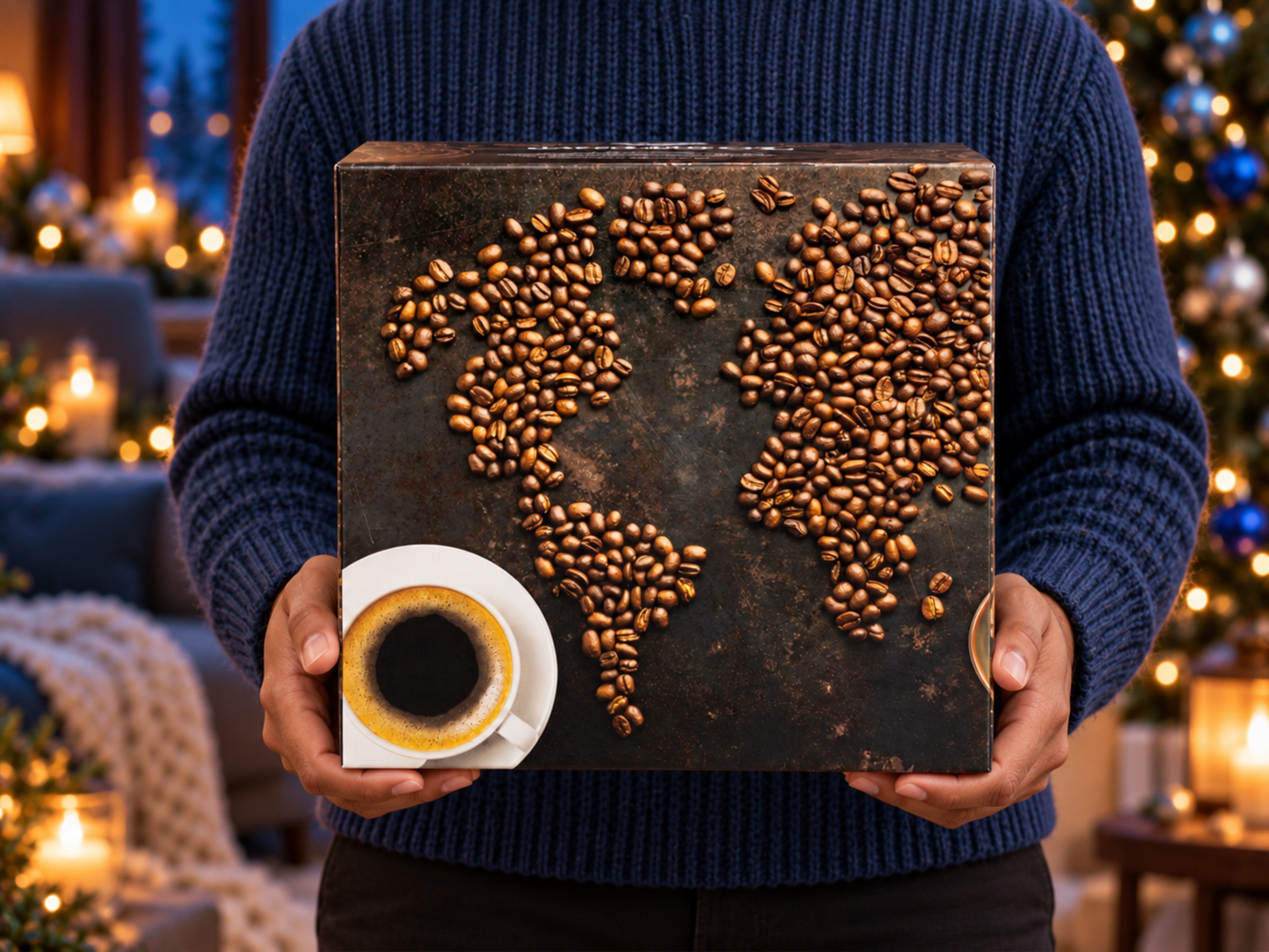 Corasol kaffekalender med malet kaffe