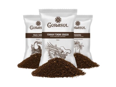 Corasol kaffekalender med malet kaffe