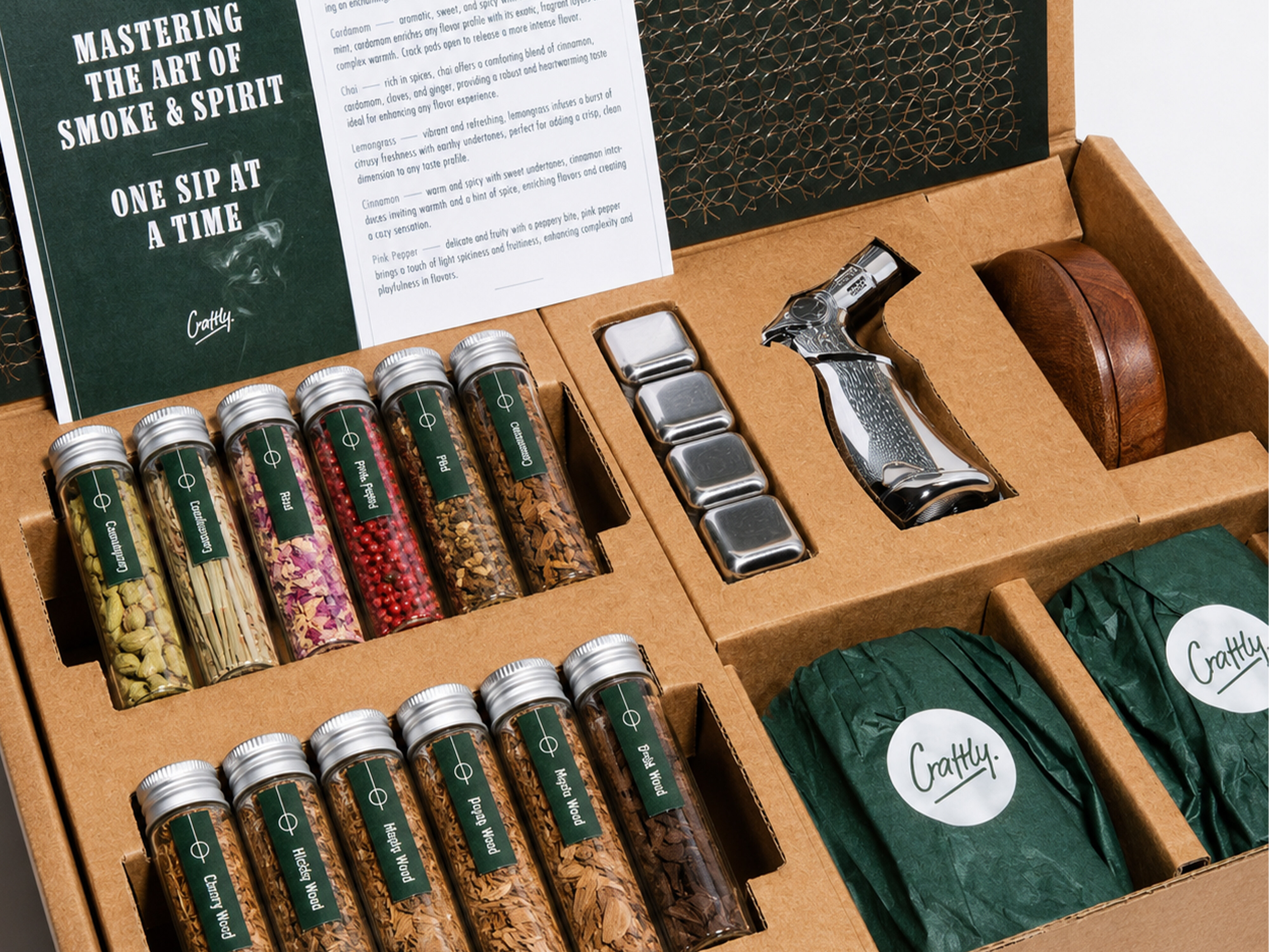 DIY Premium Whiskey Smoker Kit
