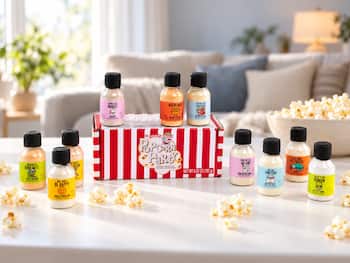 Presentlåda med popcornkryddor - Thoughtfully
