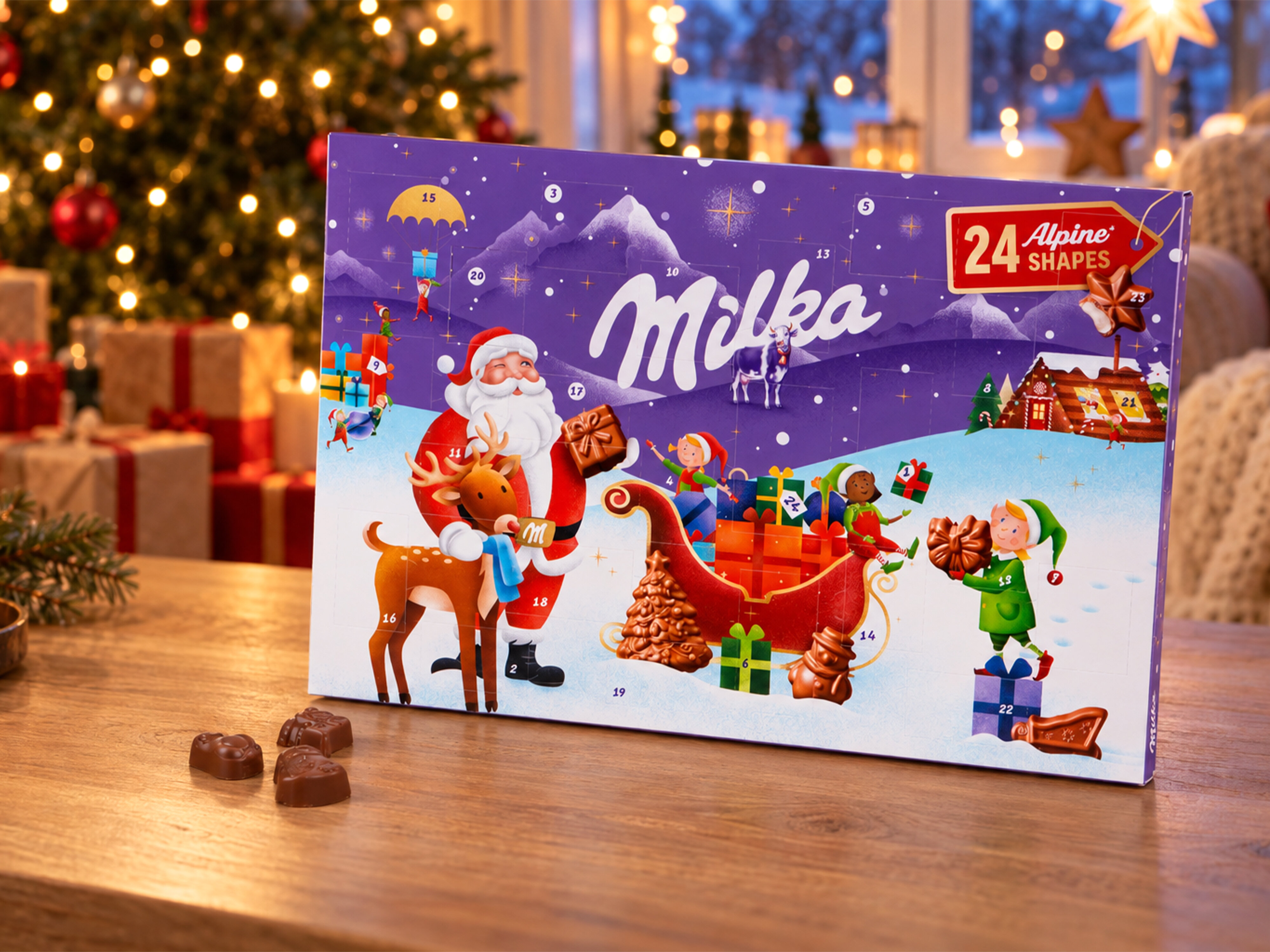 Milka adventskalender