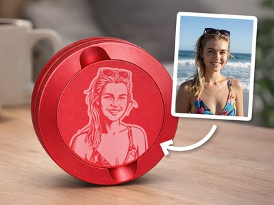 Snusdose mit Gravur - Foto