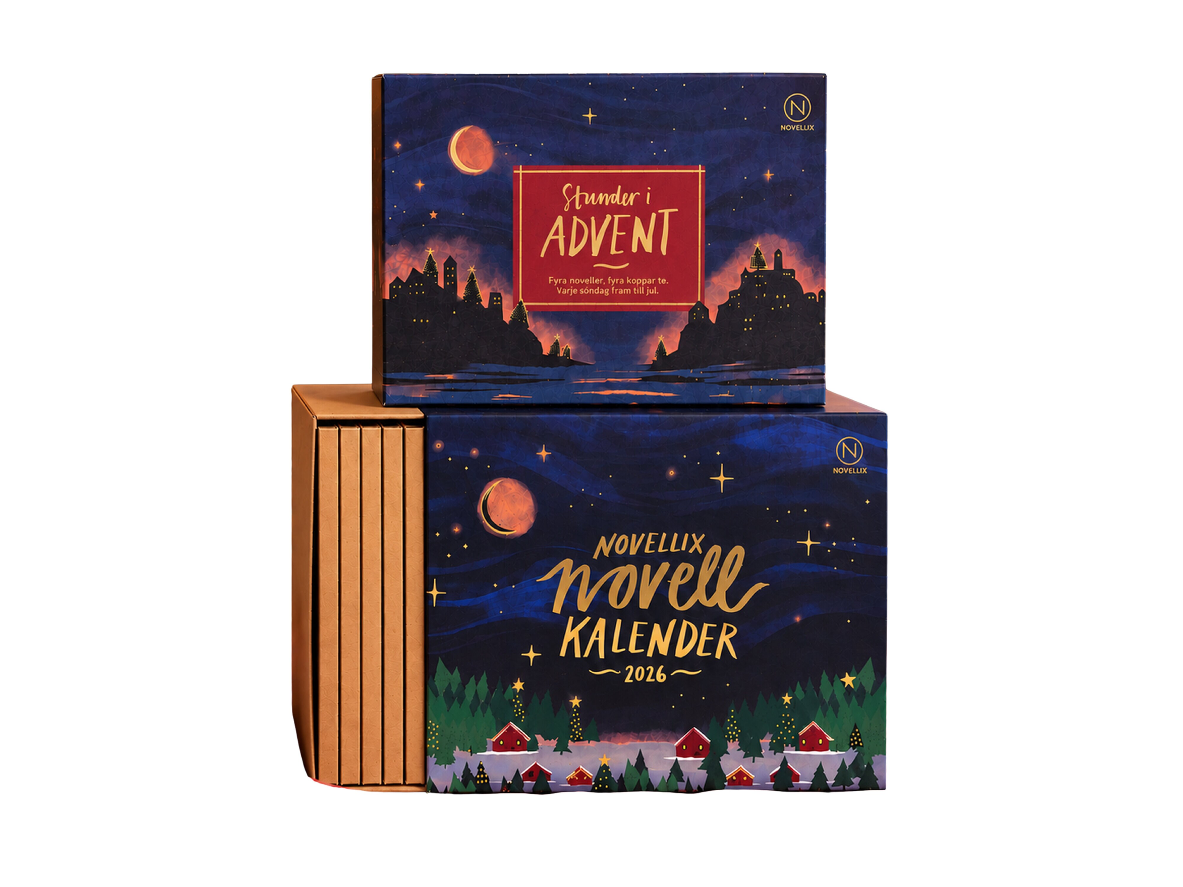 En adventskalender från Novellix: Stunder i advent 2026
