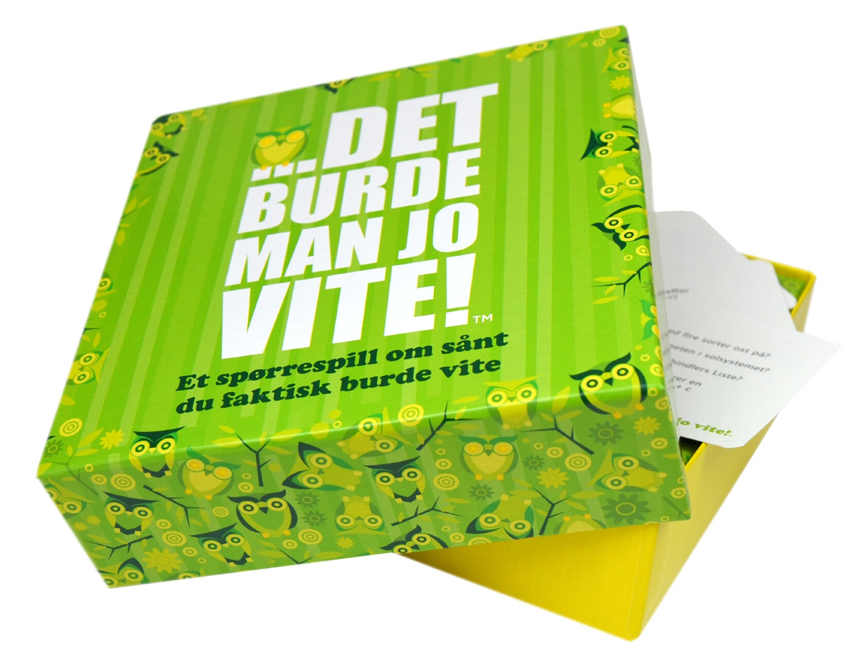 Det burde man jo vite - Selskapsspill