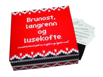 Brunost, langrenn og lusekofte - Spørrespill