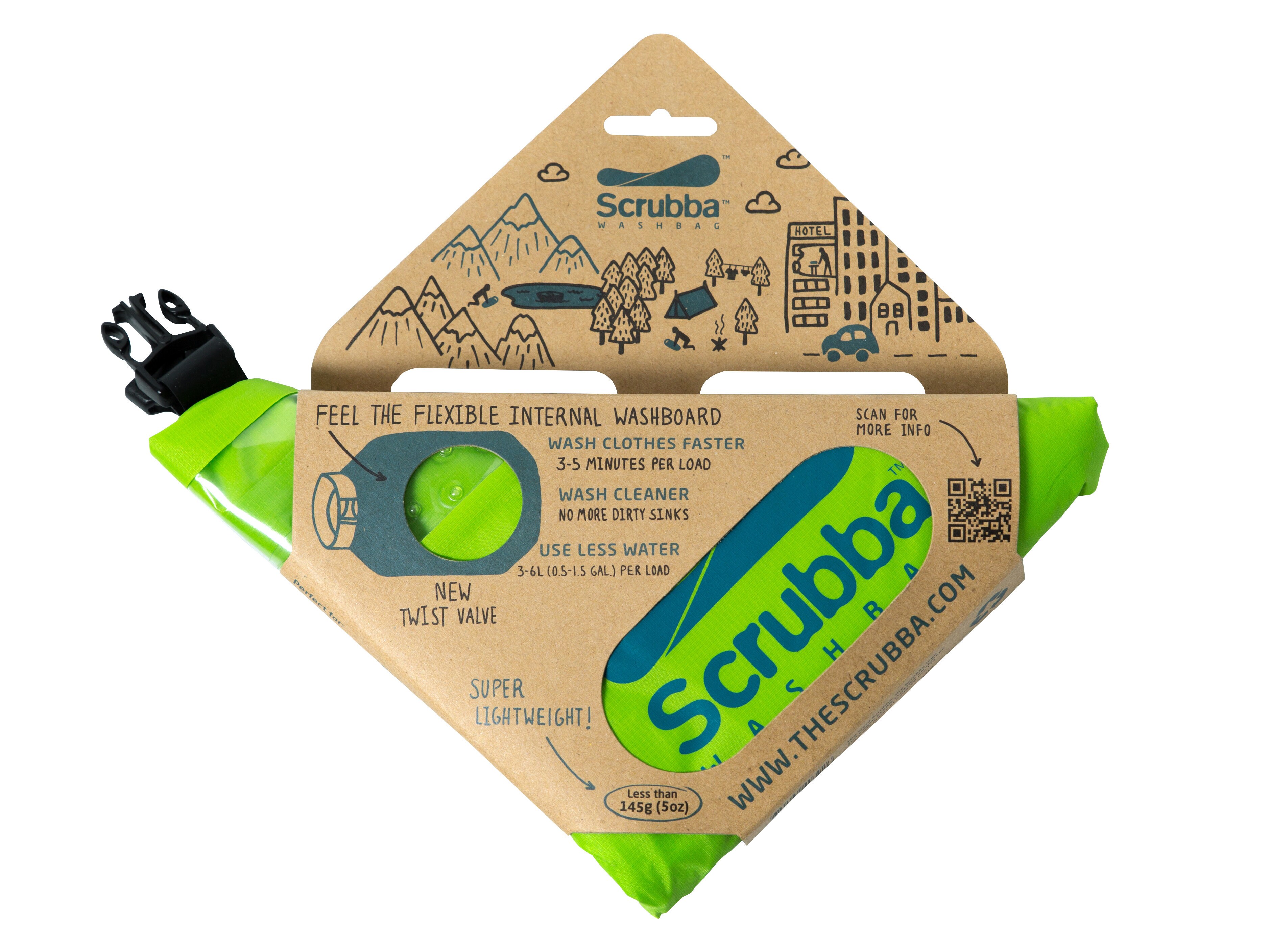 The Scrubba Bärbar Tvättmaskin