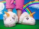 unicorn slippers
