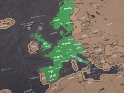 margen kone Højttaler Køb 🎁 Scratch Map Original Deluxe ➡️ Online på Coolstuff🪐