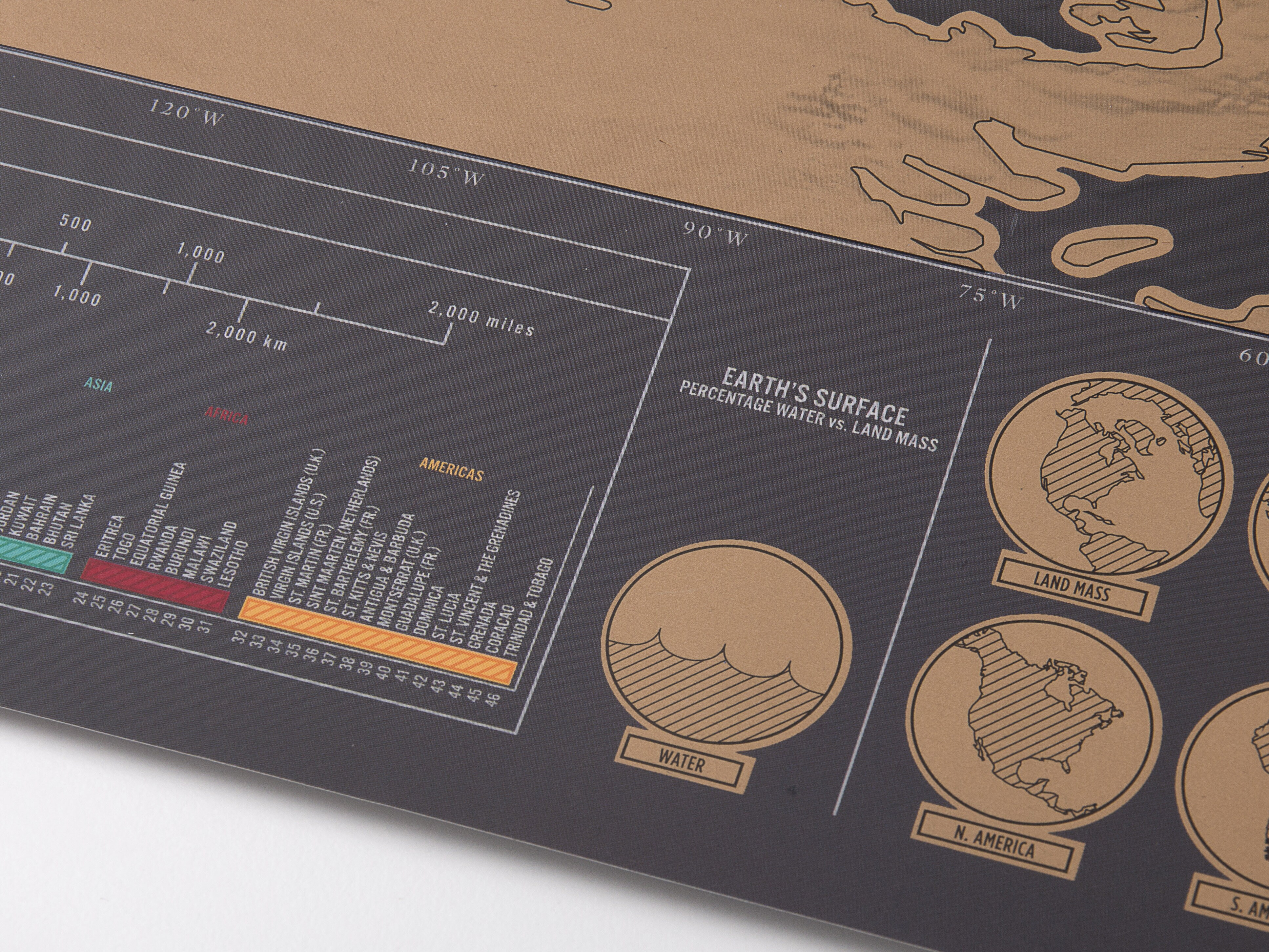 Scratch Map Original Deluxe