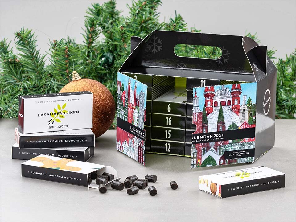 Lakritz Kalender 2025 | Salzig, s&uuml;&szlig; und verlockend! | Online auf