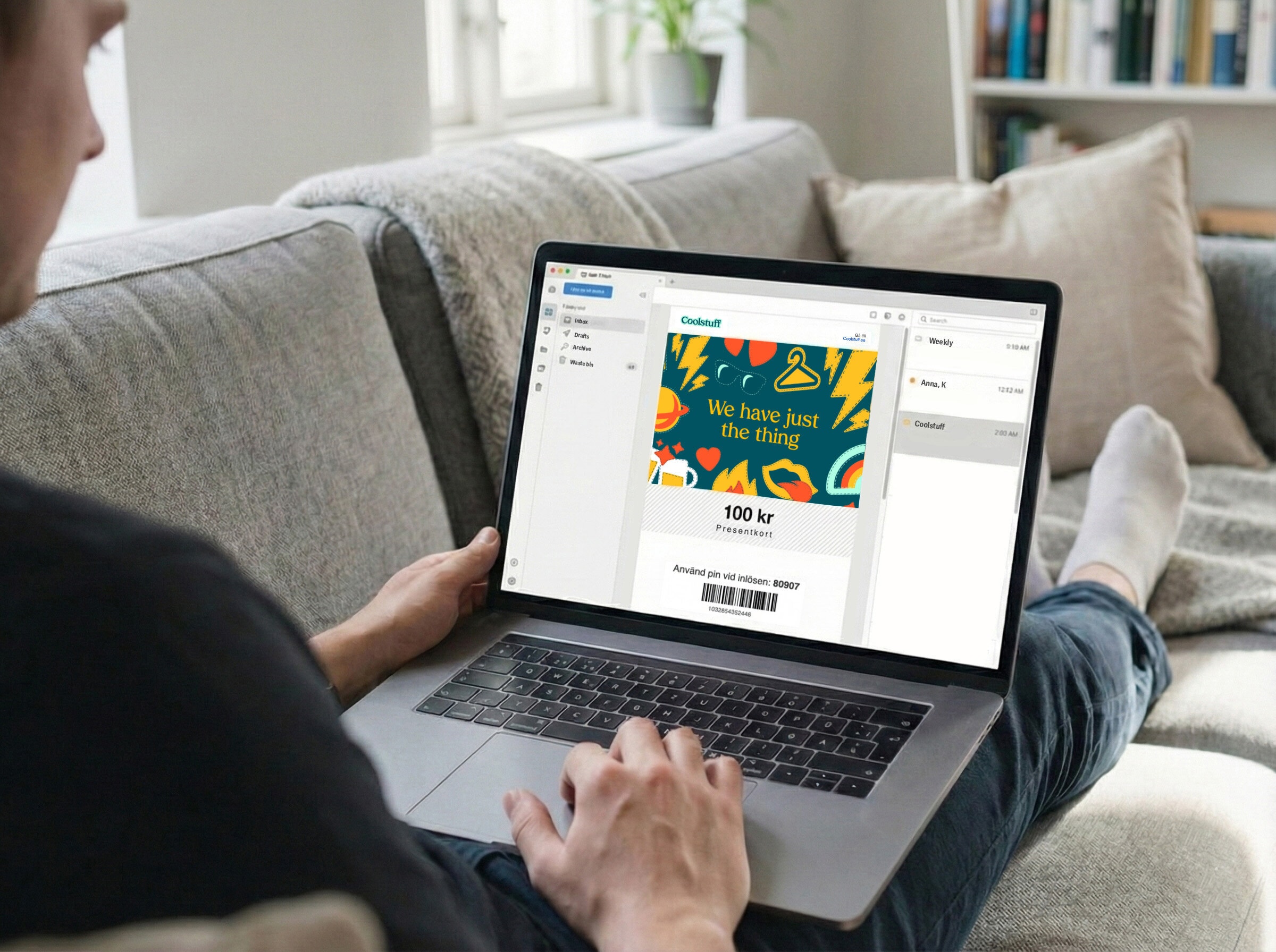 Digitalt presentkort