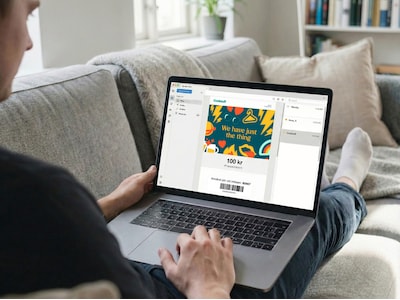 Digitalt presentkort