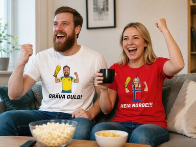T-shirt med Egen Design - Fotbolls VM